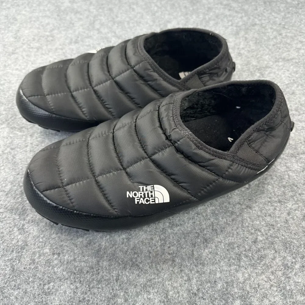 The North Face ThermoBall Traction Mule Slippers Mens Sz 9 Black Insulated